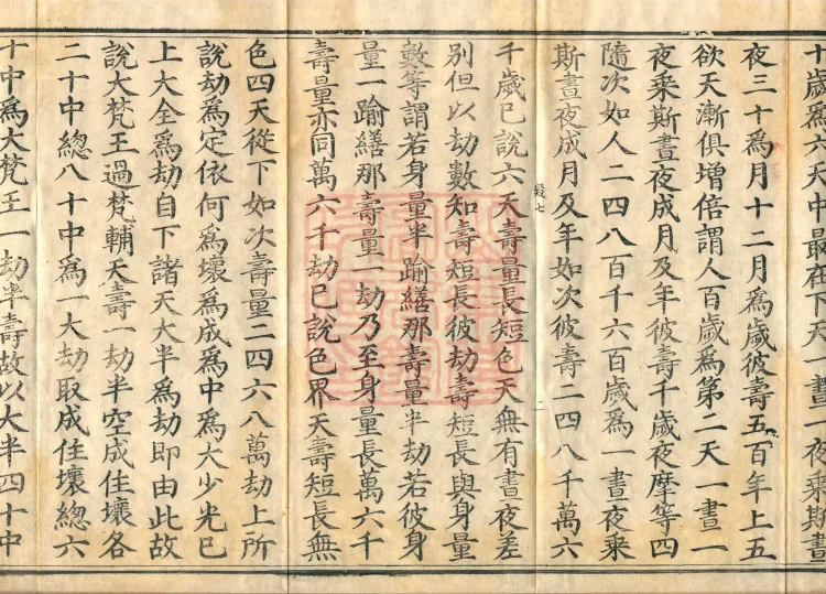 Abhidharma Cangxian Zong Treatise, 40 Fascicles Page 4