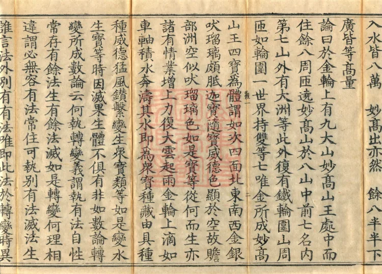 Abhidharma Kusha Treatise, 30 Fascicles Page 6