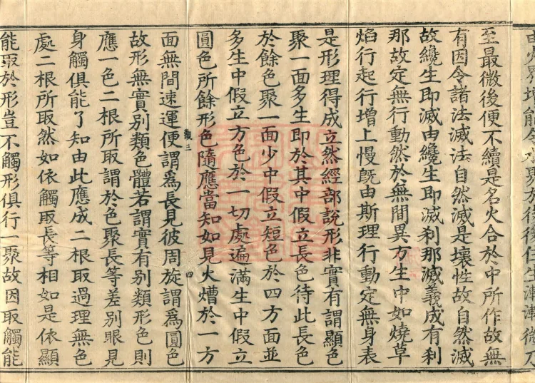 Abhidharma Kusha Treatise, 30 Fascicles Page 7
