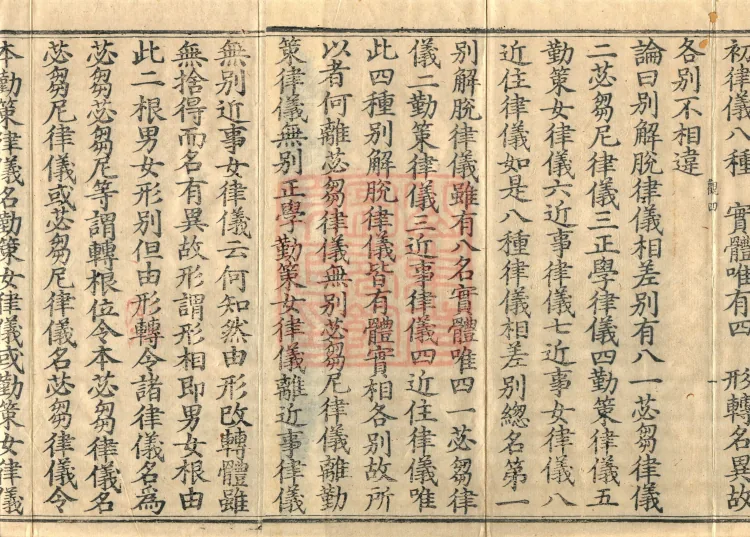 Abhidharma Kusha Treatise, 30 Fascicles Page 3