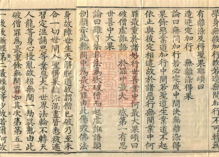 Abhidharma Kusha Treatise, 30 Fascicles Page 8
