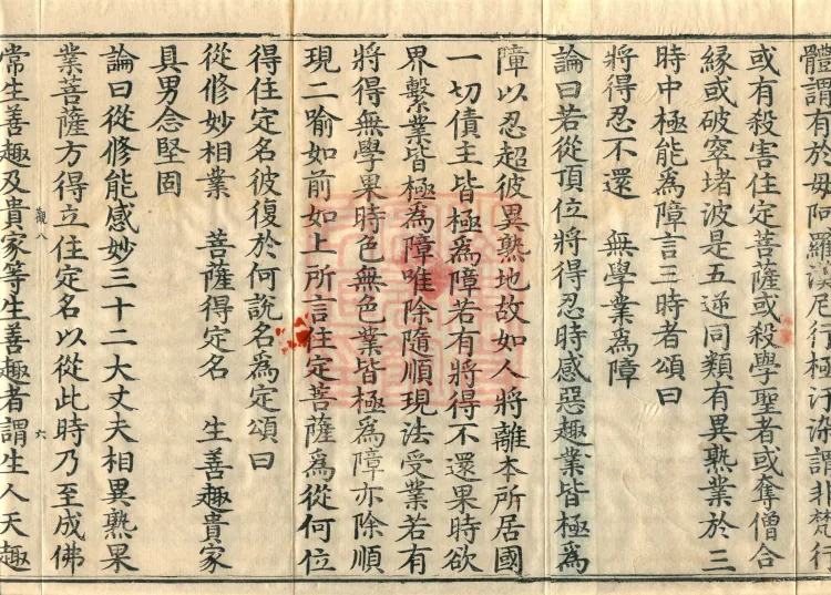Abhidharma Kusha Treatise, 30 Fascicles Page 10