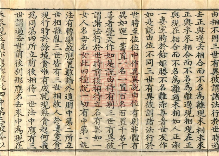 Abhidharma Kusha Treatise, 30 Fascicles Page 6