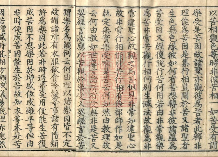 Abhidharma Kusha Treatise, 30 Fascicles Page 8