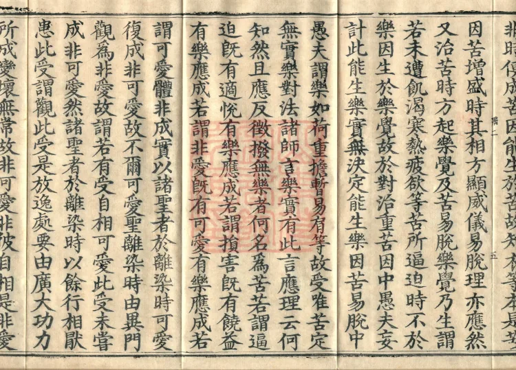 Abhidharma Kusha Treatise, 30 Fascicles Page 9