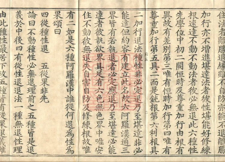 Abhidharma Kusha Treatise, 30 Fascicles Page 4