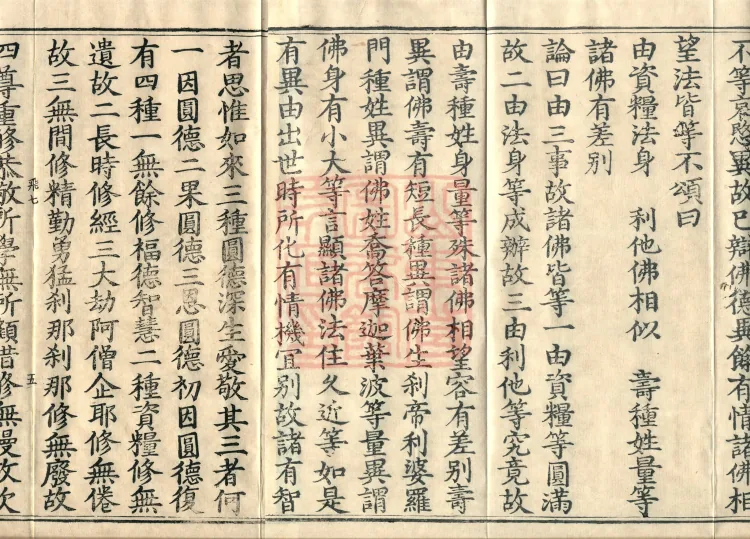 Abhidharma Kusha Treatise, 30 Fascicles Page 8