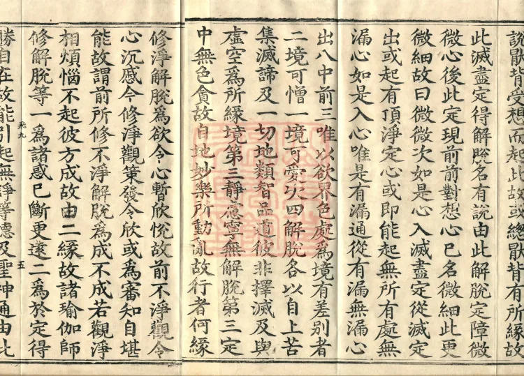 Abhidharma Kusha Treatise, 30 Fascicles Page 8