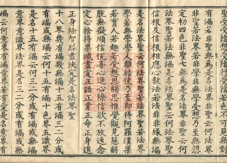 Śāriputra Abhidharma Treatise, 30 Fascicles Page 8