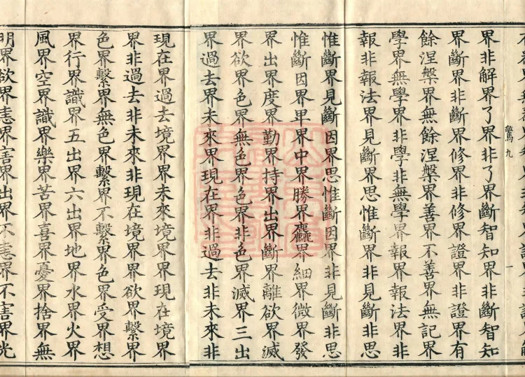 Śāriputra Abhidharma Treatise, 30 Fascicles Page 3