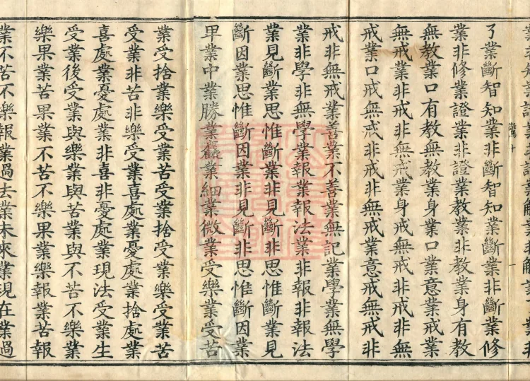 Śāriputra Abhidharma Treatise, 30 Fascicles Page 3