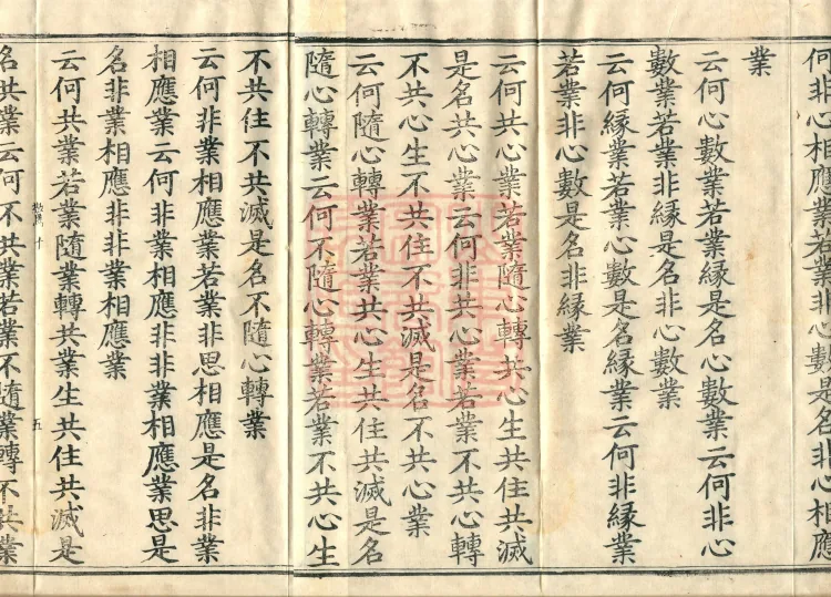 Śāriputra Abhidharma Treatise, 30 Fascicles Page 8