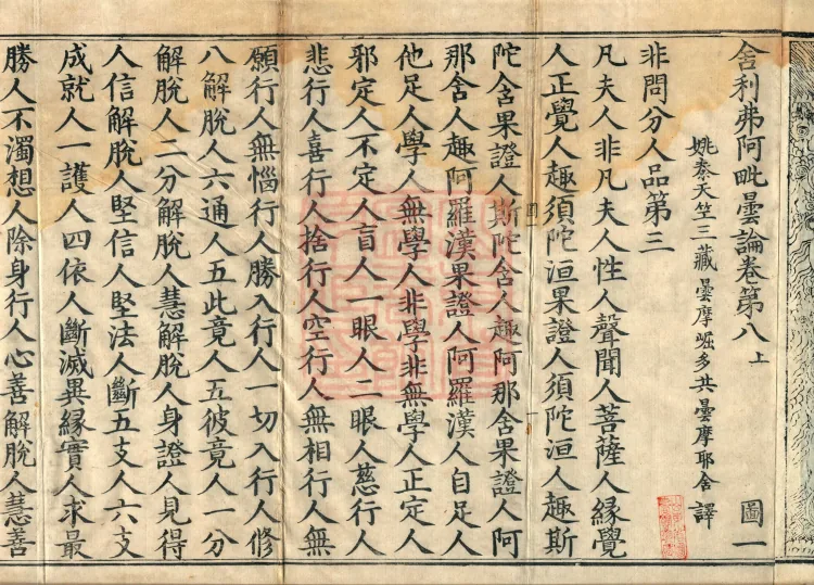Śāriputra Abhidharma Treatise, 30 Fascicles Page 4