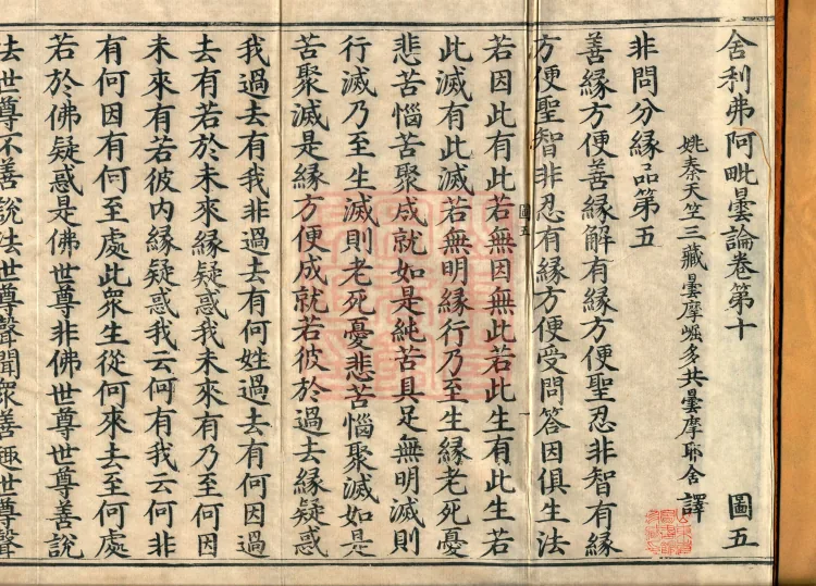 Śāriputra Abhidharma Treatise, 30 Fascicles Page 2