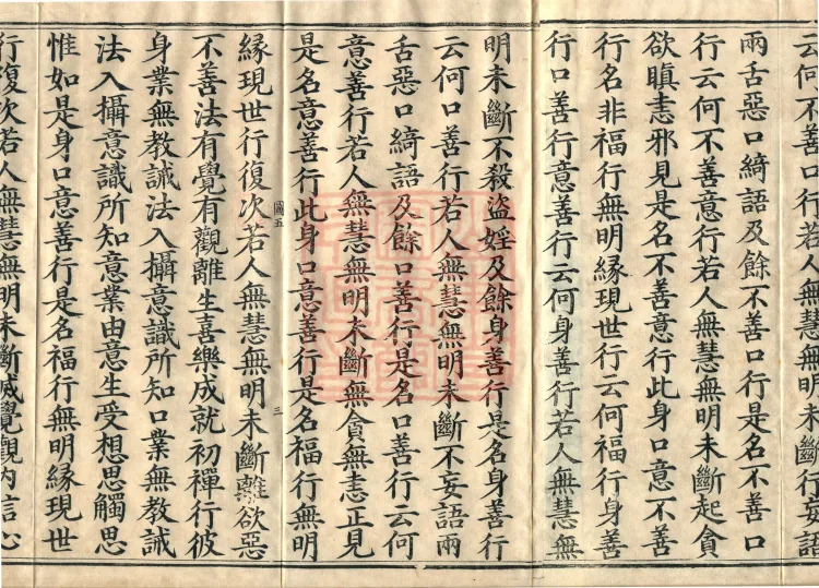 Śāriputra Abhidharma Treatise, 30 Fascicles Page 5