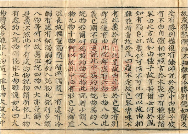 Abhidharma-Kuśa Commentary in Twenty-Two Volumes Page 4