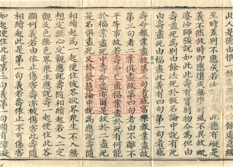 Abhidharma-Kuśa Commentary in Twenty-Two Volumes Page 4