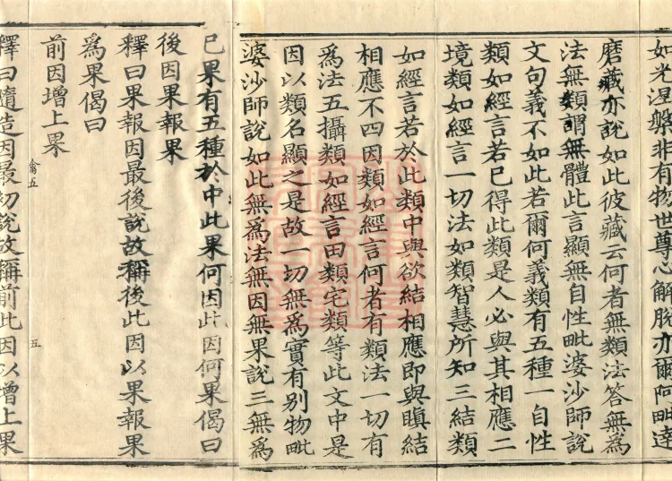 Abhidharma-Kuśa Commentary in Twenty-Two Volumes Page 8