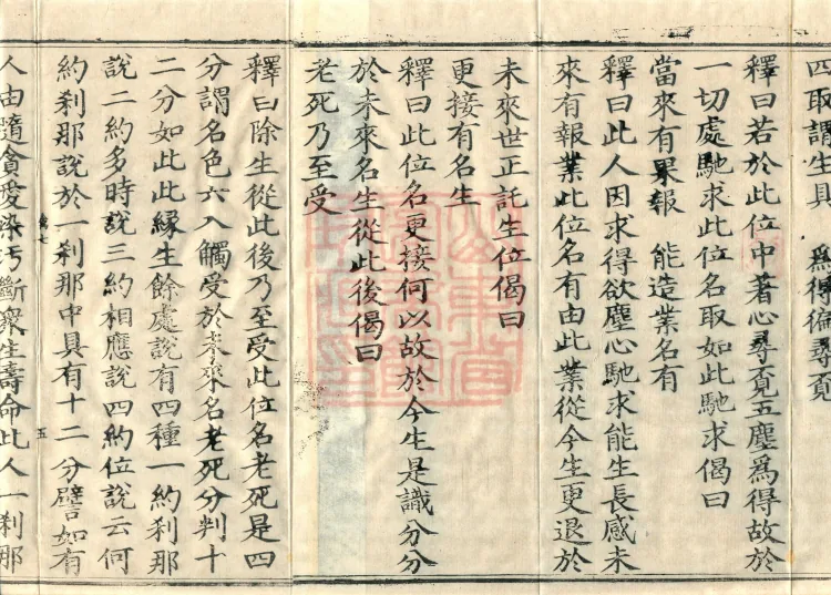 Abhidharma-Kuśa Commentary in Twenty-Two Volumes Page 8