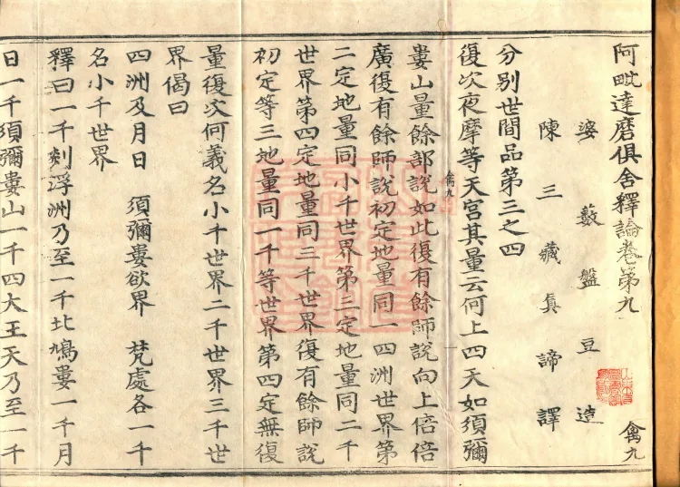 Abhidharma-Kuśa Commentary in Twenty-Two Volumes Page 2