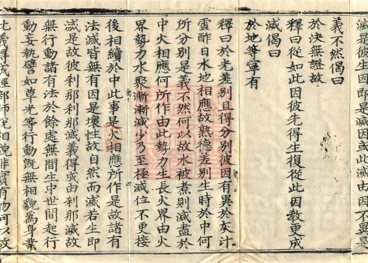 Abhidharma-Kuśa Commentary in Twenty-Two Volumes Page 7