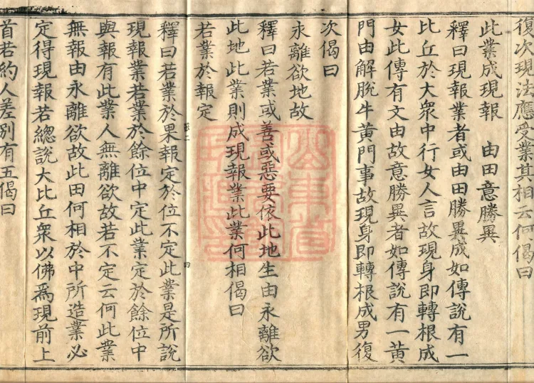 Abhidharma-Kuśa Commentary in Twenty-Two Volumes Page 7