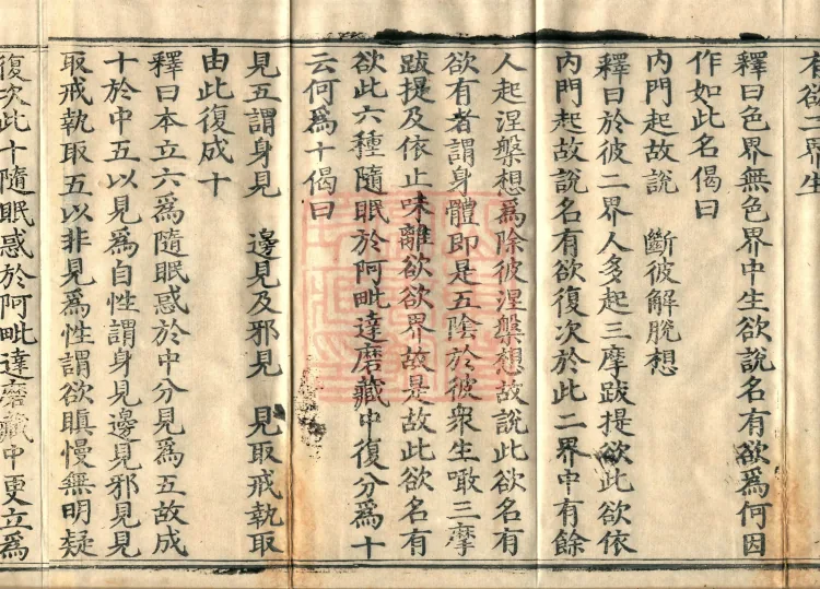 Abhidharma-Kuśa Commentary in Twenty-Two Volumes Page 6