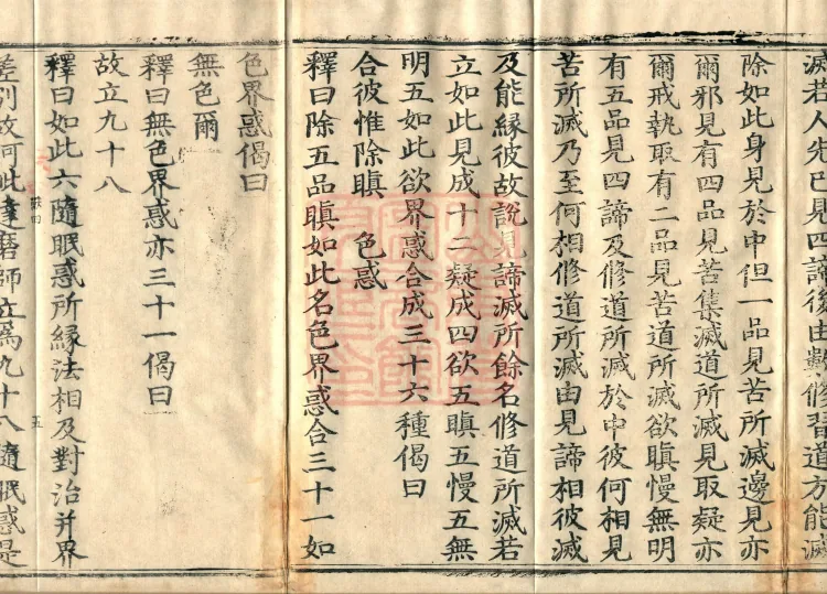 Abhidharma-Kuśa Commentary in Twenty-Two Volumes Page 8
