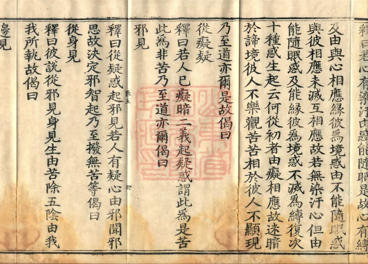 Abhidharma-Kuśa Commentary in Twenty-Two Volumes Page 7