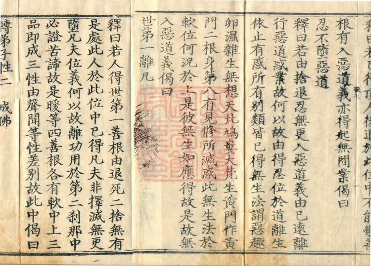 Abhidharma-Kuśa Commentary in Twenty-Two Volumes Page 3