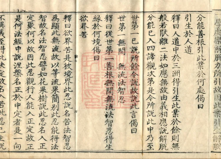 Abhidharma-Kuśa Commentary in Twenty-Two Volumes Page 7
