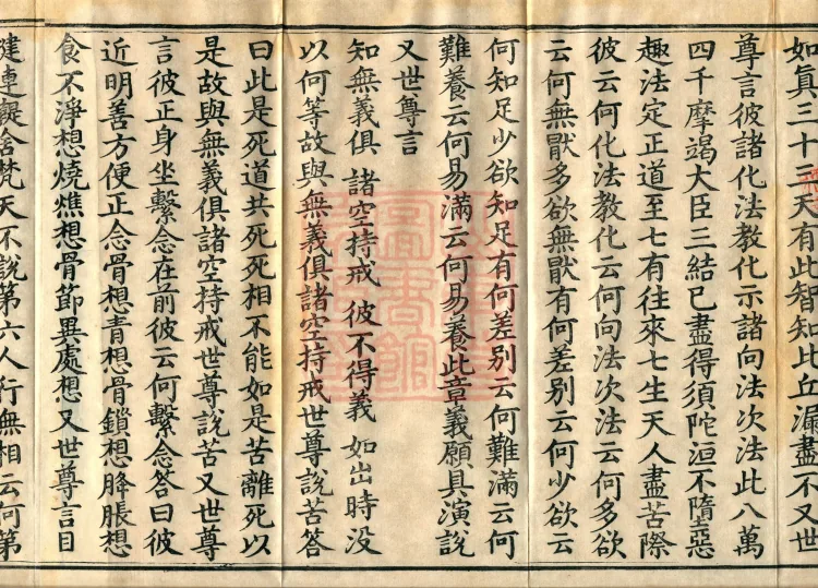 Abhidharma Baqian Du Treatise in Thirty Volumes Page 6