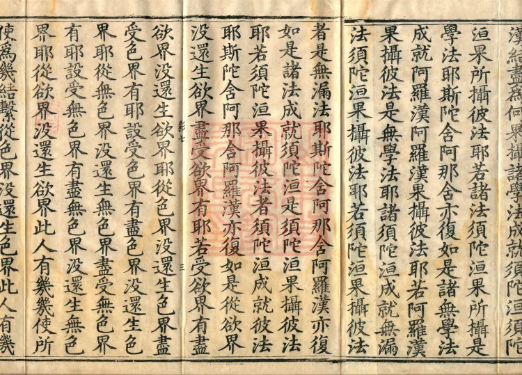 Abhidharma Baqian Du Treatise in Thirty Volumes Page 5