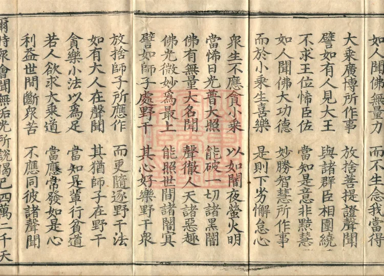 Abhidharma Baqian Du Treatise in Thirty Volumes Page 5