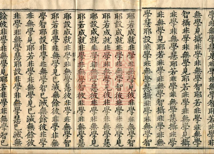 Abhidharma Baqian Du Treatise in Thirty Volumes Page 5