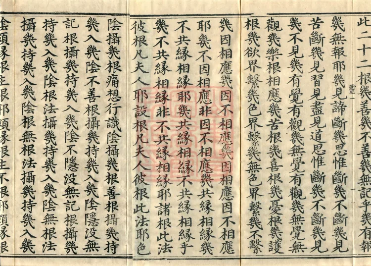 Abhidharma Baqian Du Treatise in Thirty Volumes Page 5