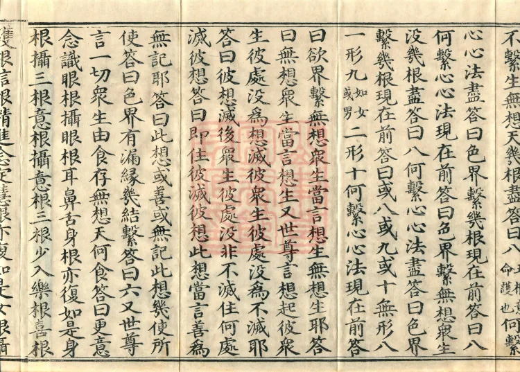 Abhidharma Baqian Du Treatise in Thirty Volumes Page 6
