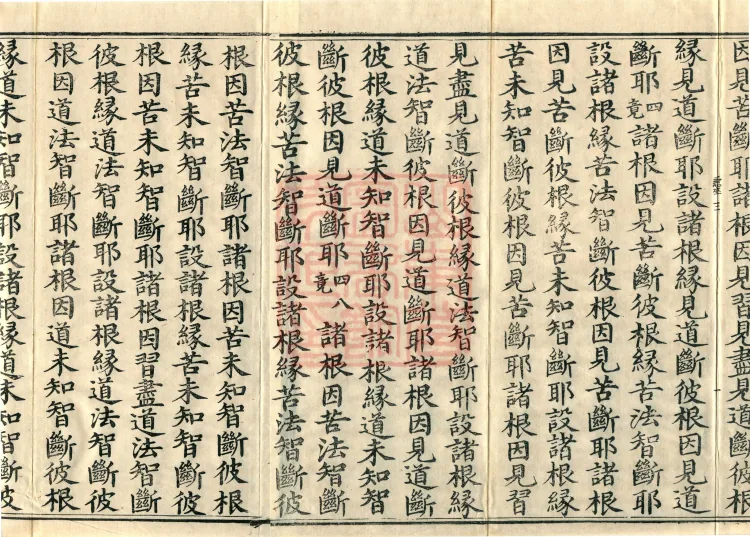 Abhidharma Baqian Du Treatise in Thirty Volumes Page 2