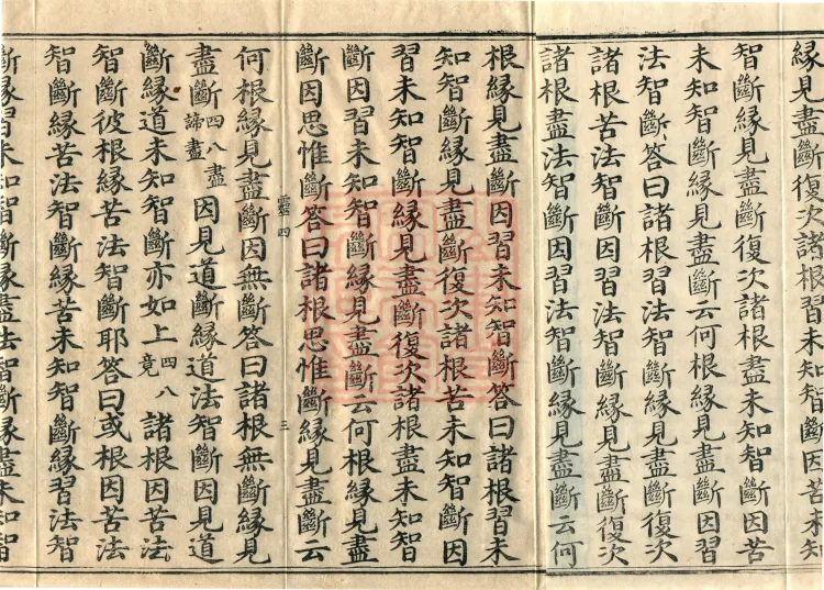 Abhidharma Baqian Du Treatise in Thirty Volumes Page 5