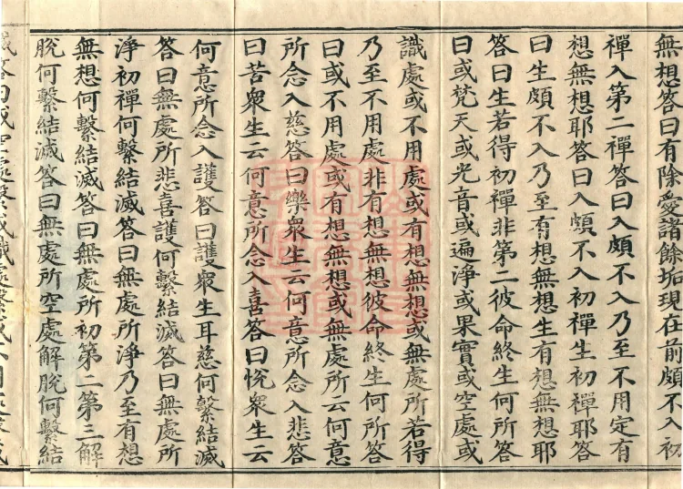 Abhidharma Baqian Du Treatise in Thirty Volumes Page 6