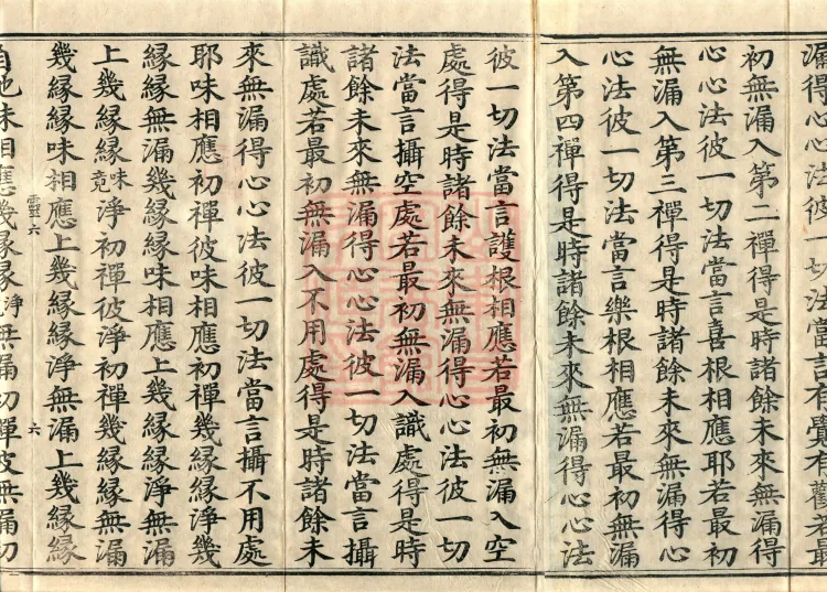 Abhidharma Baqian Du Treatise in Thirty Volumes Page 10