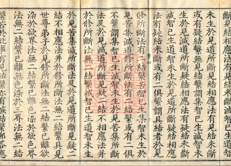 Abhidharma Fazhi Treatise in Twenty Volumes Page 4
