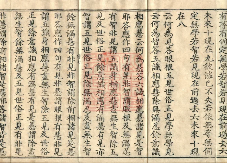 Abhidharma Fazhi Treatise in Twenty Volumes Page 7