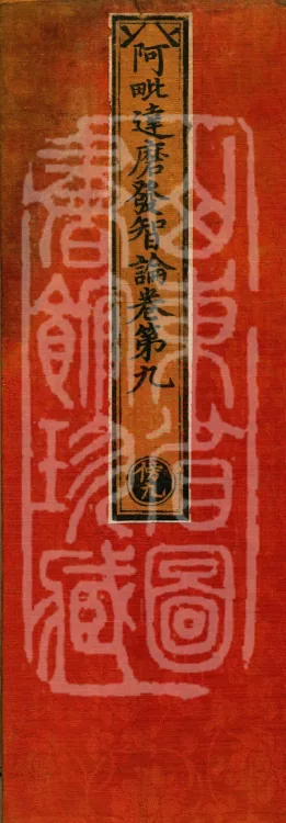 Abhidharma Fazhi Treatise in Twenty Volumes Page 1