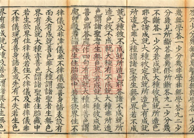 Abhidharma Fazhi Treatise in Twenty Volumes Page 3