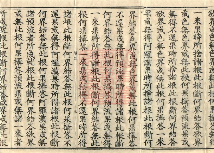 Abhidharma Fazhi Treatise in Twenty Volumes Page 5