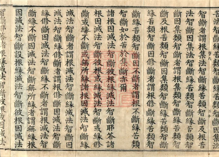 Abhidharma Fazhi Treatise in Twenty Volumes Page 6