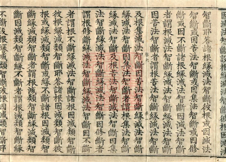 Abhidharma Fazhi Treatise in Twenty Volumes Page 7
