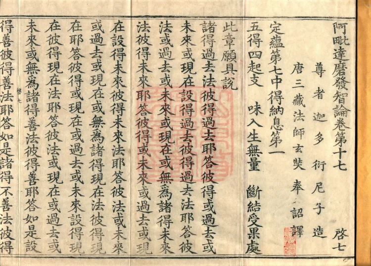 Abhidharma Fazhi Treatise in Twenty Volumes Page 2
