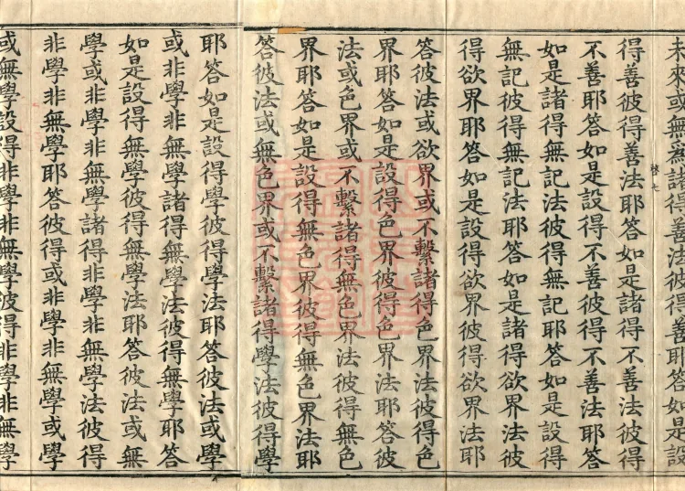 Abhidharma Fazhi Treatise in Twenty Volumes Page 3